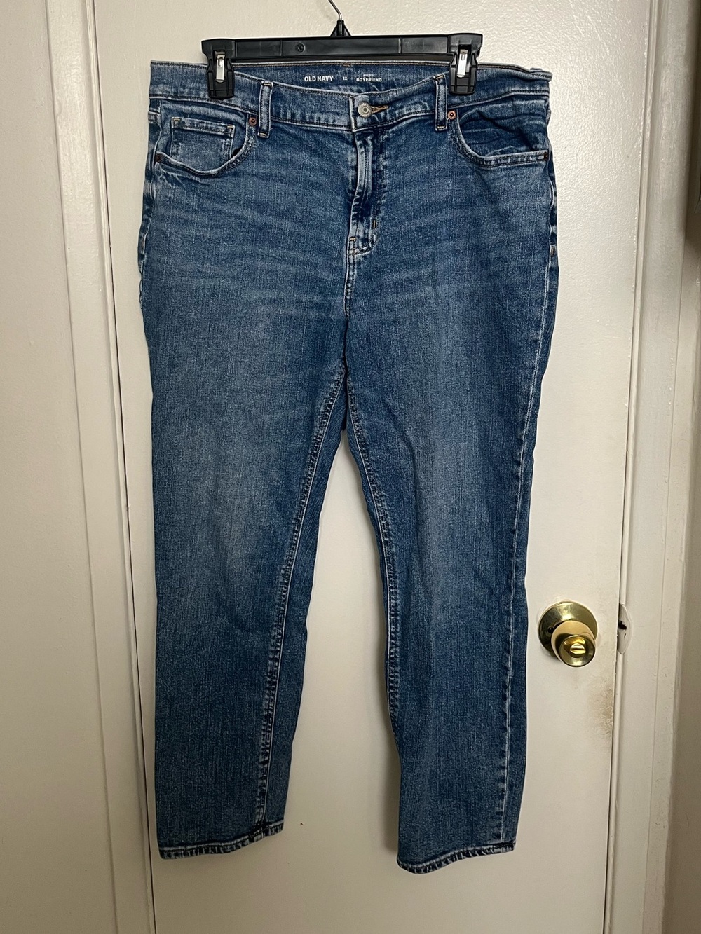 Old Navy Women’s Classic Boyfriend Blue Denim Jeans